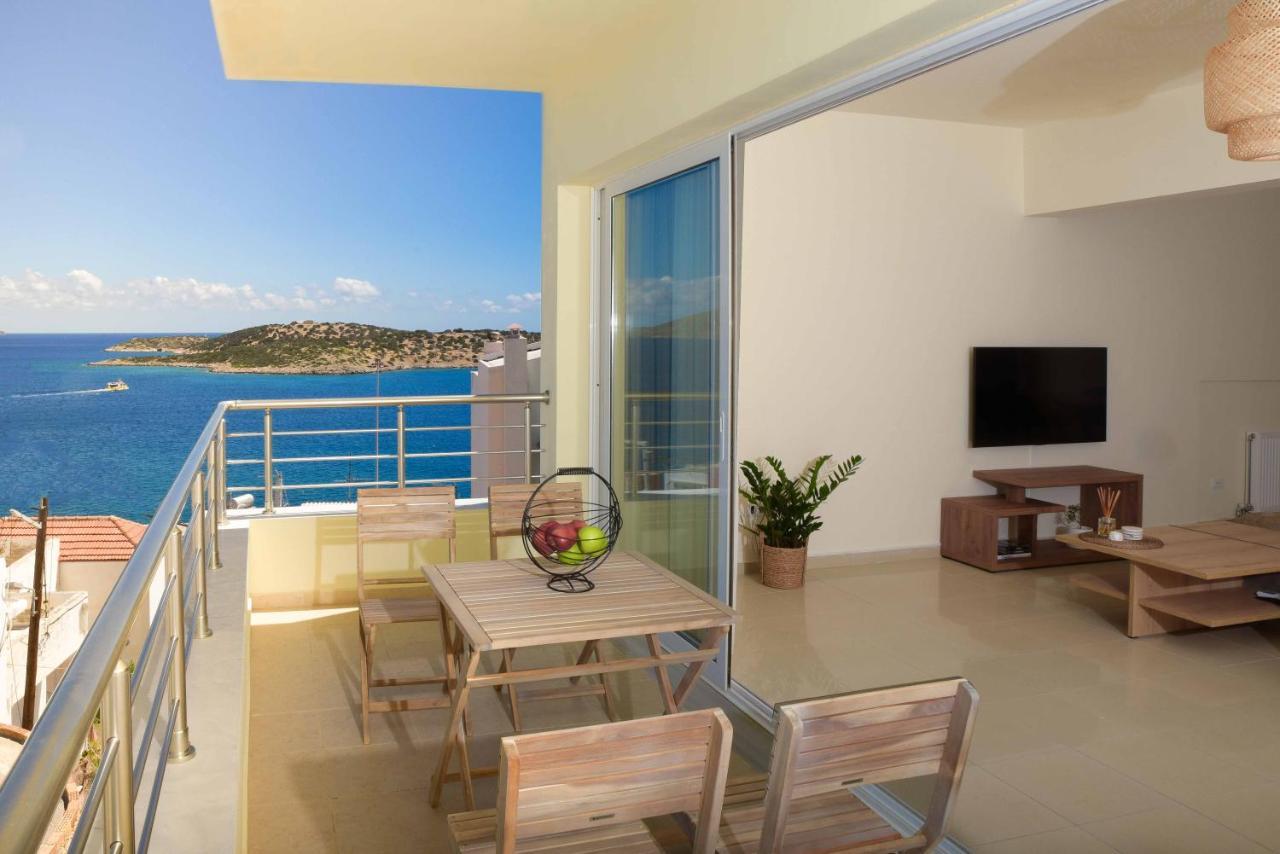 Oikies Luxury Apartments With Private Free Parking Area Agios Nikolaos Esterno foto