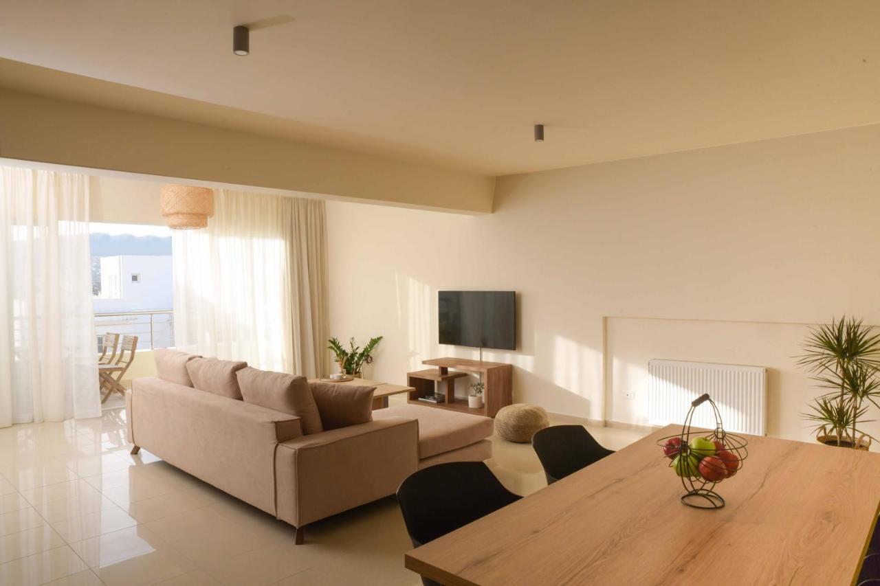 Oikies Luxury Apartments With Private Free Parking Area Agios Nikolaos Esterno foto
